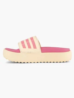 adidas Slippers-Beige Adilette Platform