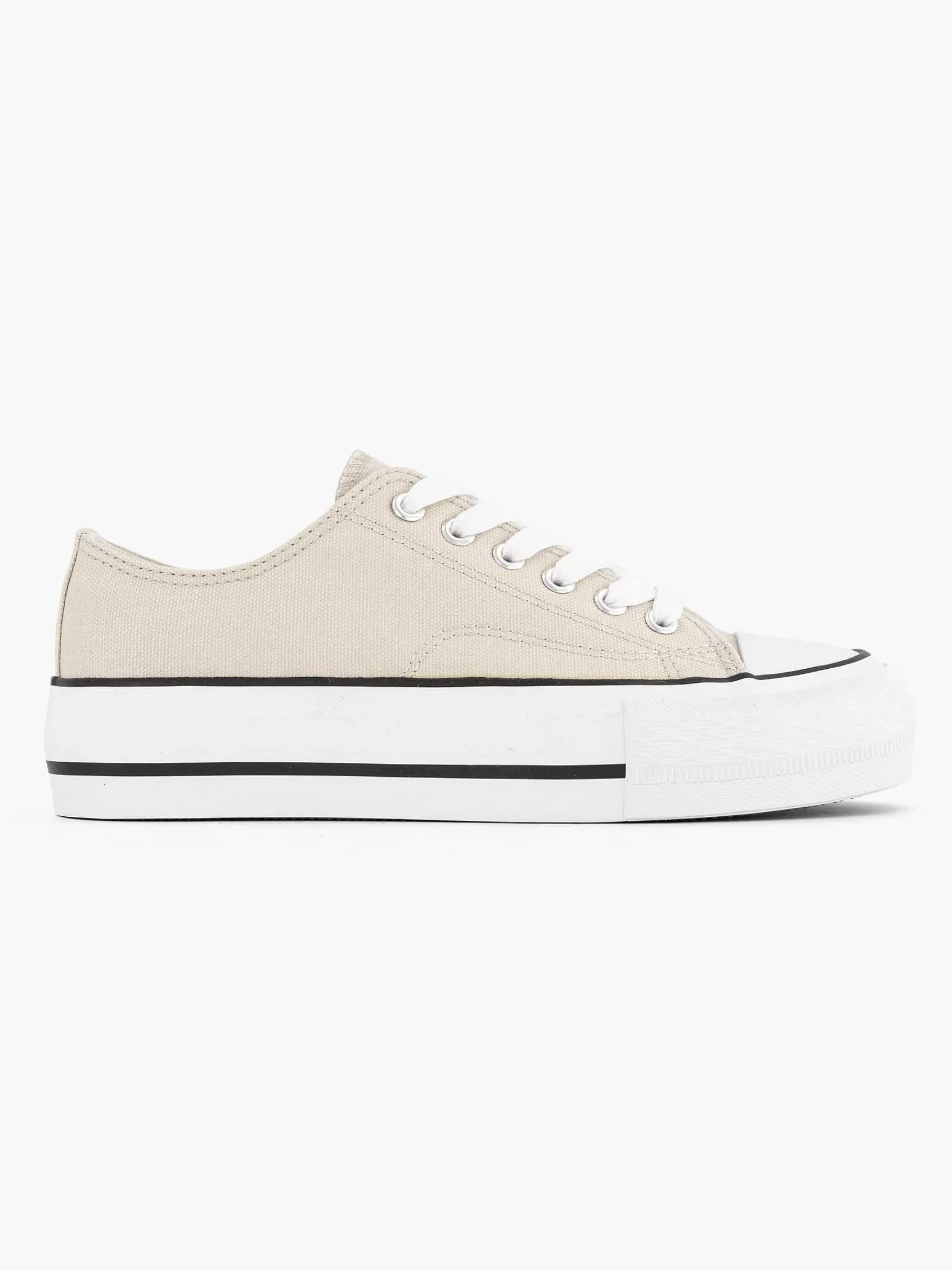 Graceland Sneakers-Beige Canvas Sneaker