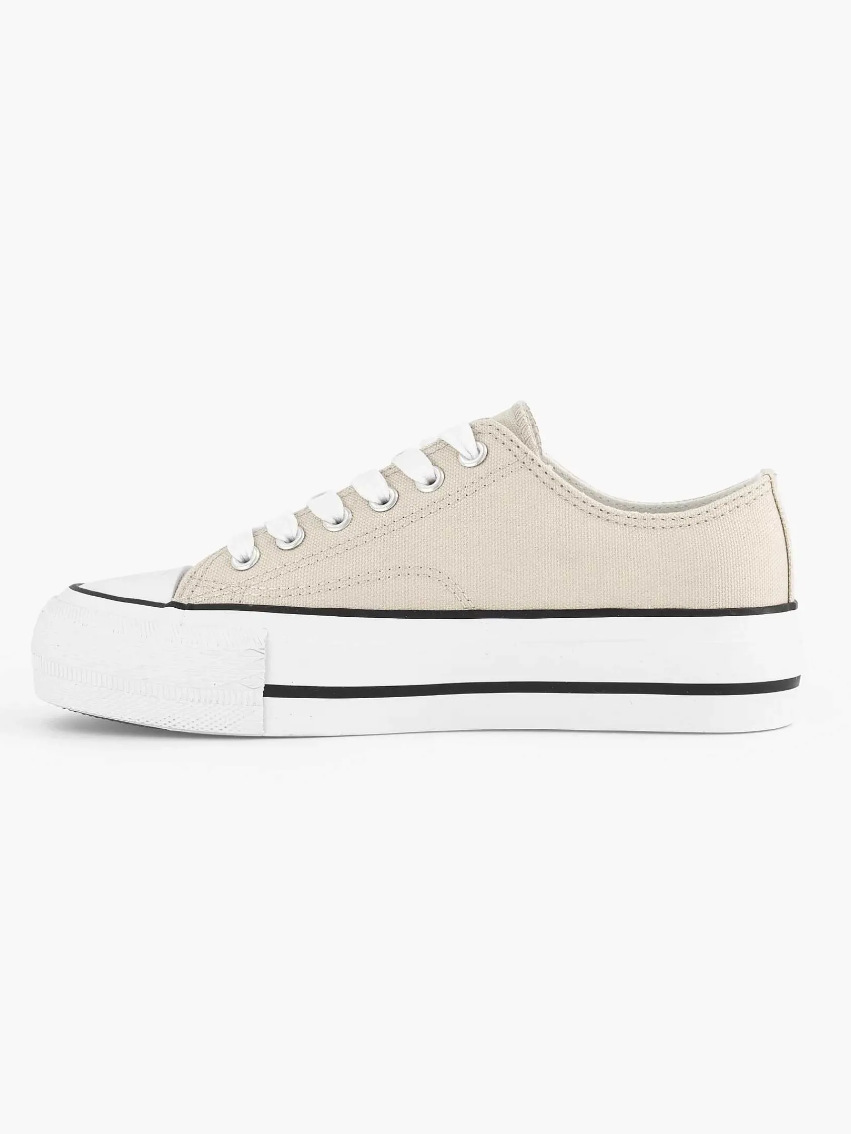 Graceland Sneakers-Beige Canvas Sneaker