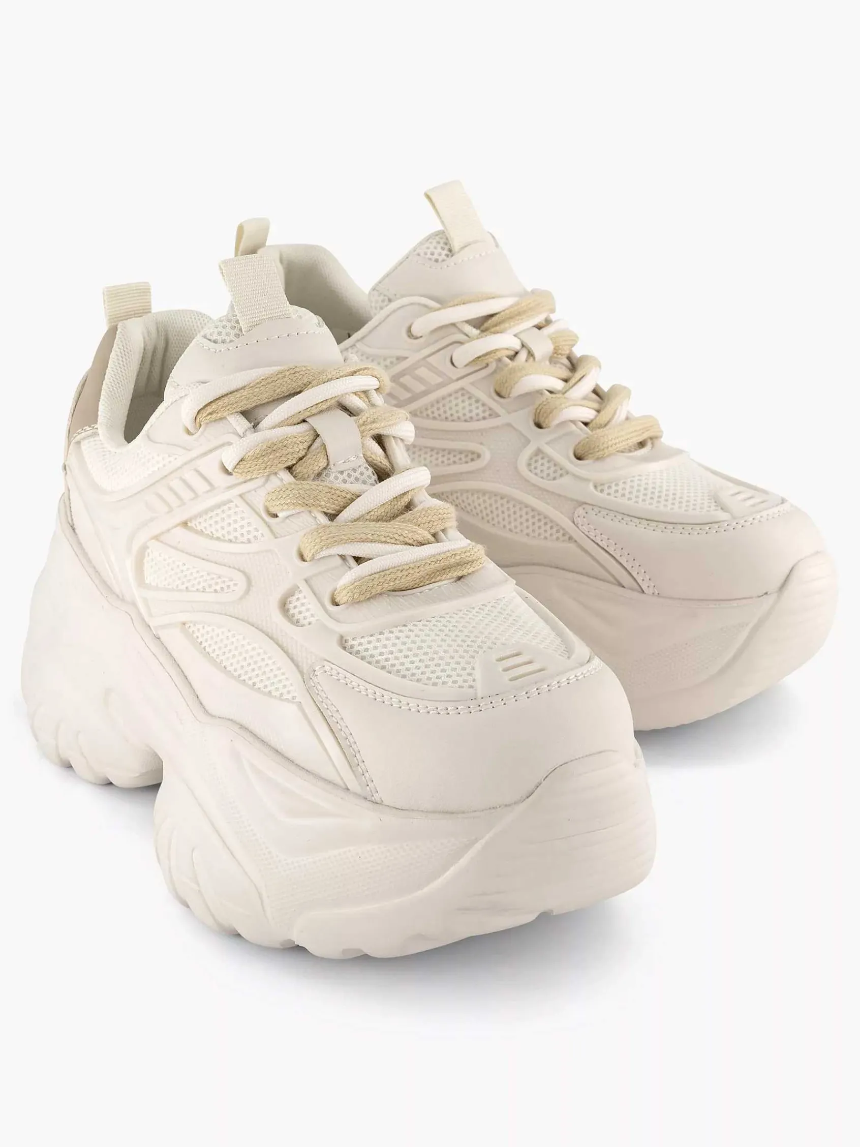 Oxmox Sneakers-Beige Chunky Sneaker
