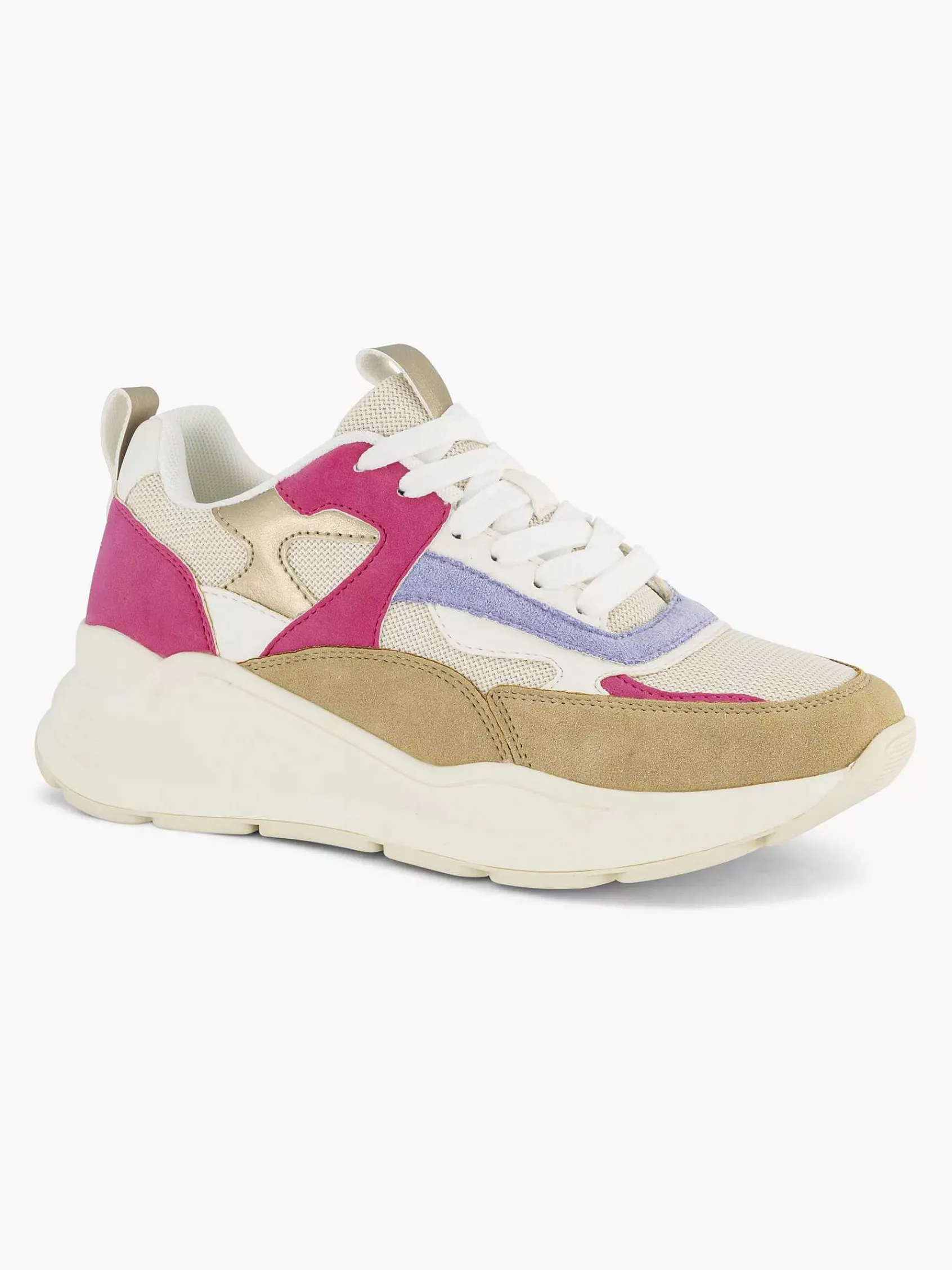 Oxmox Sneakers-Beige Chunky Sneaker
