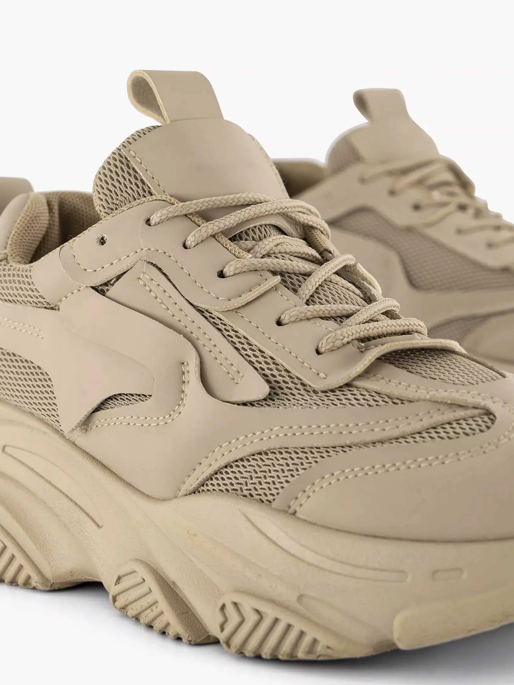 Oxmox Sneakers-Beige Chunky Sneaker