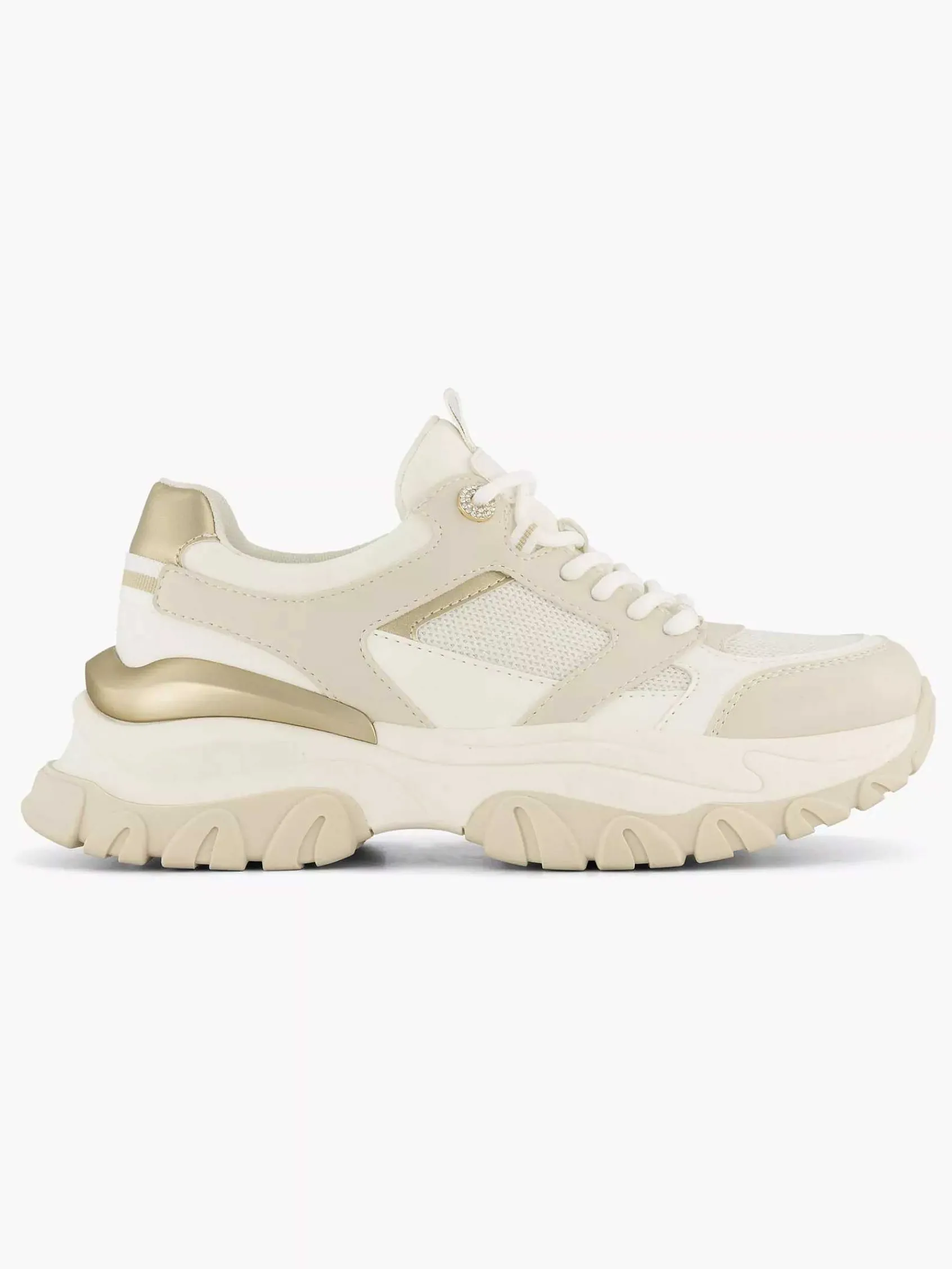 Oxmox Sneakers-Beige Chunky Sneaker