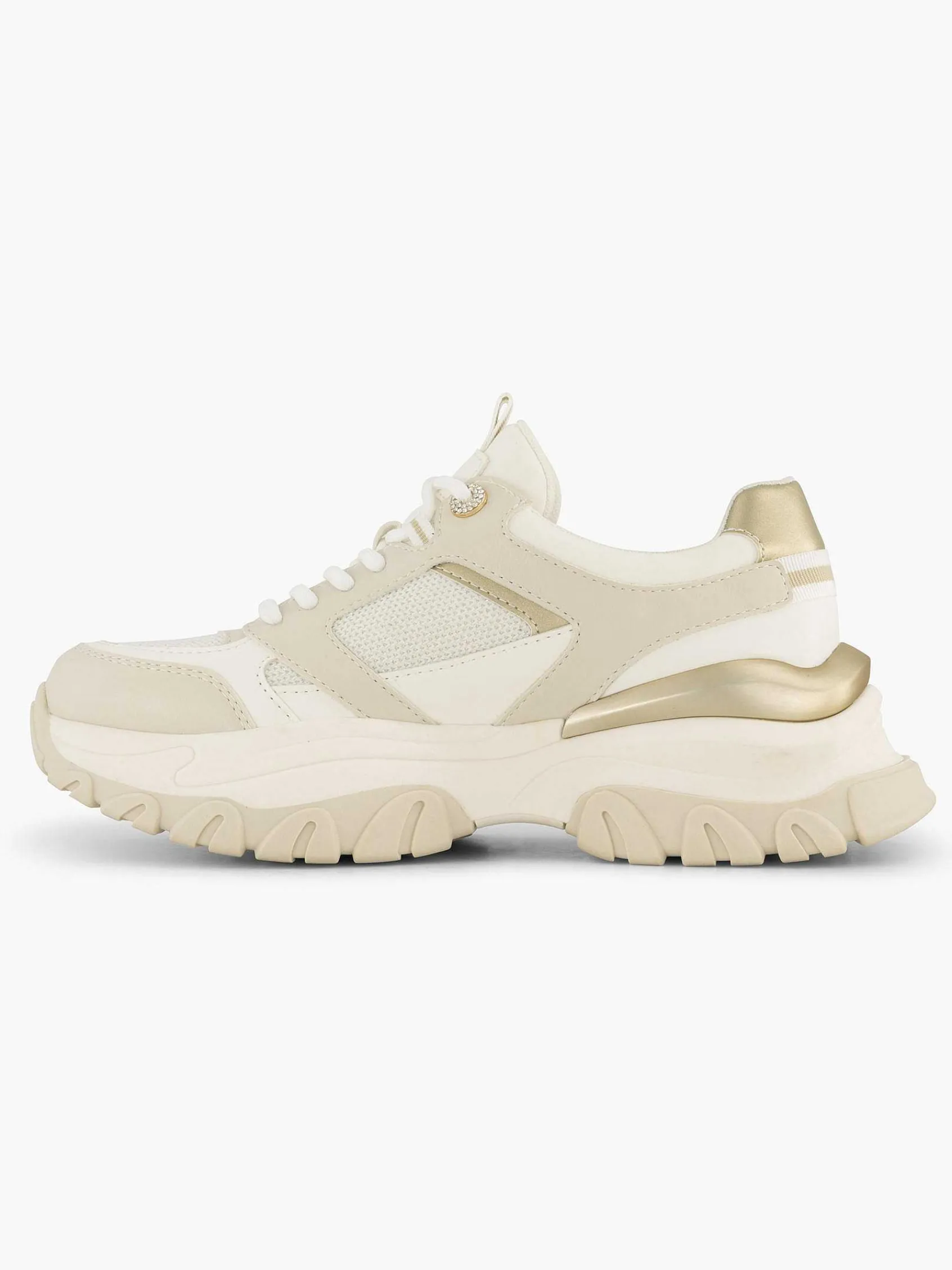 Oxmox Sneakers-Beige Chunky Sneaker