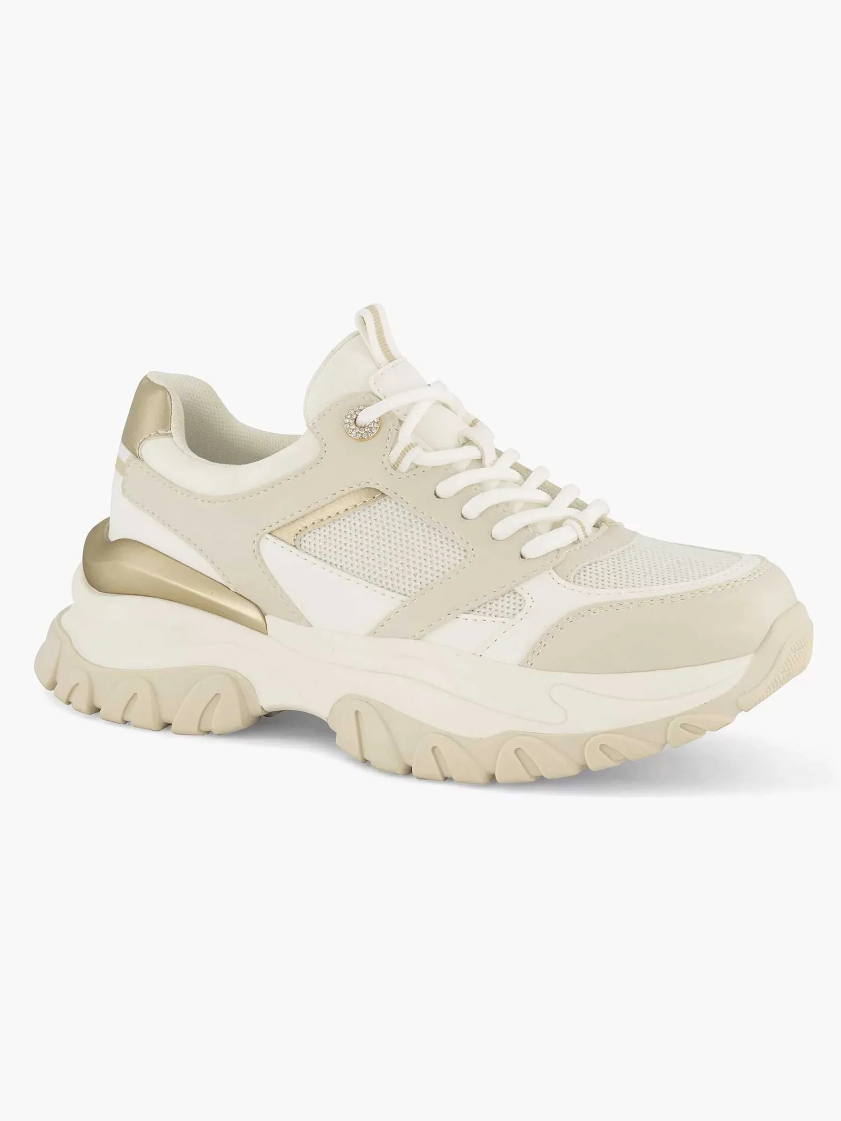 Oxmox Sneakers-Beige Chunky Sneaker