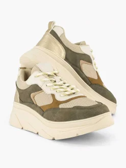 Graceland Sneakers-Beige Chunky Sneaker