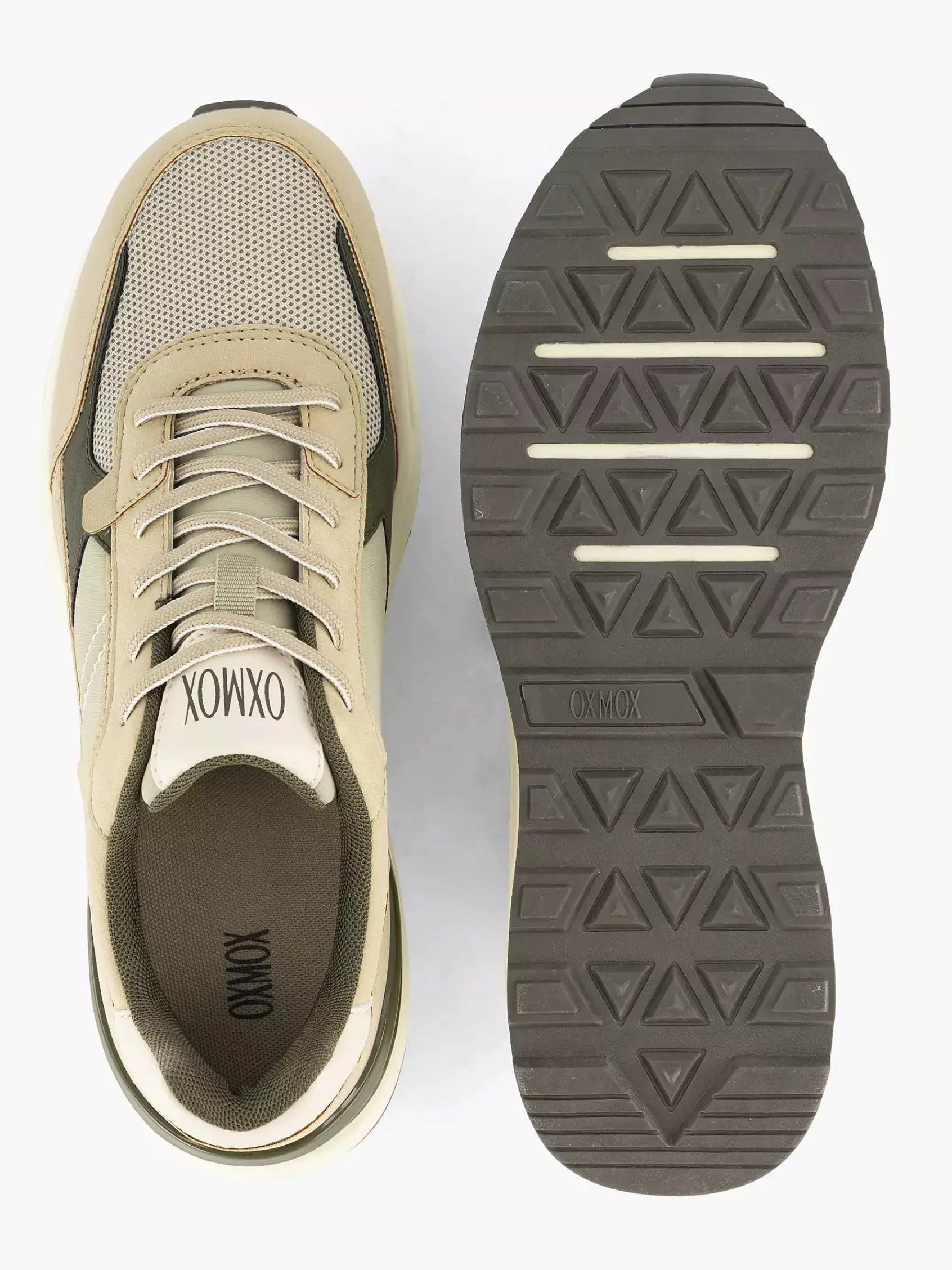 Oxmox Sneakers-Beige Chunky Sneaker