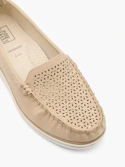 Easy Street Comfort Schoenen-Beige Comfort Instapper