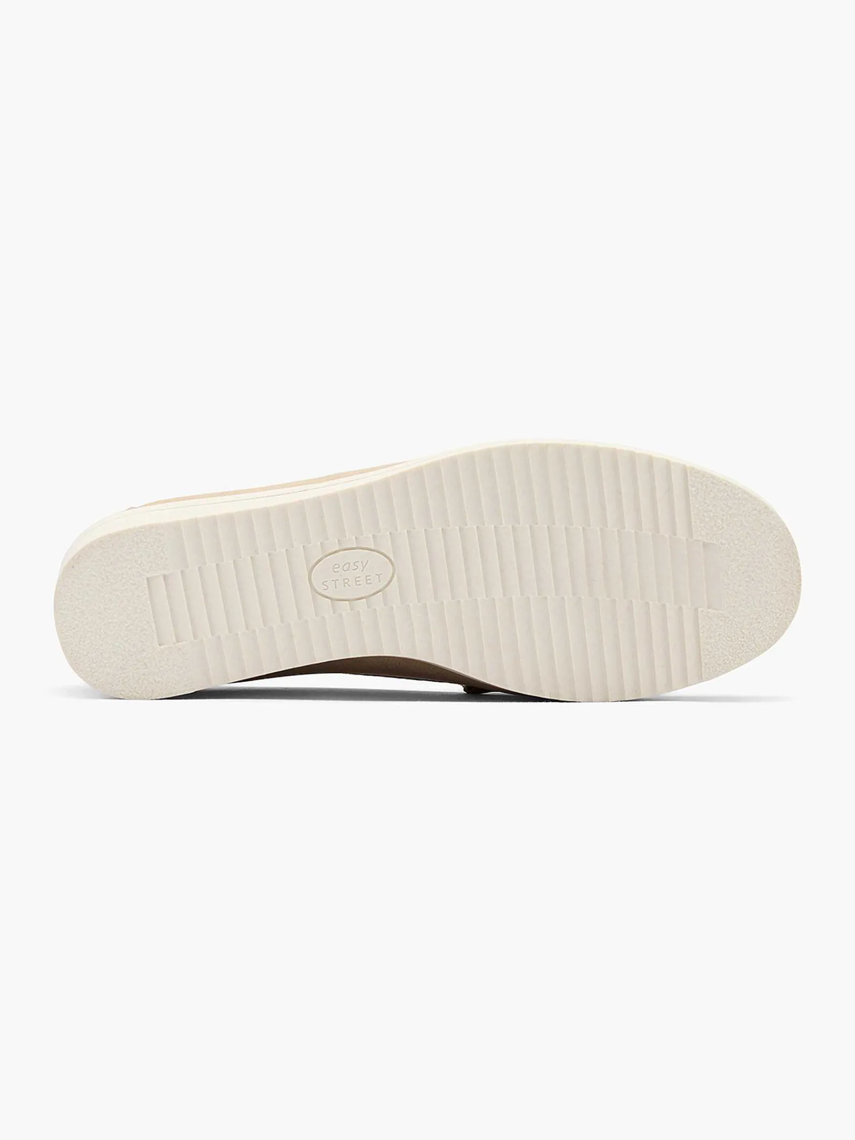 Easy Street Comfort Schoenen-Beige Comfort Instapper