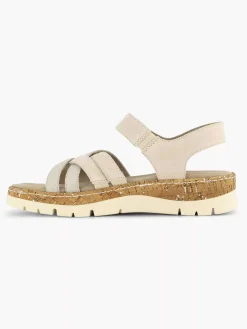 Medicus Comfort Schoenen-Beige Comfort Sandaal