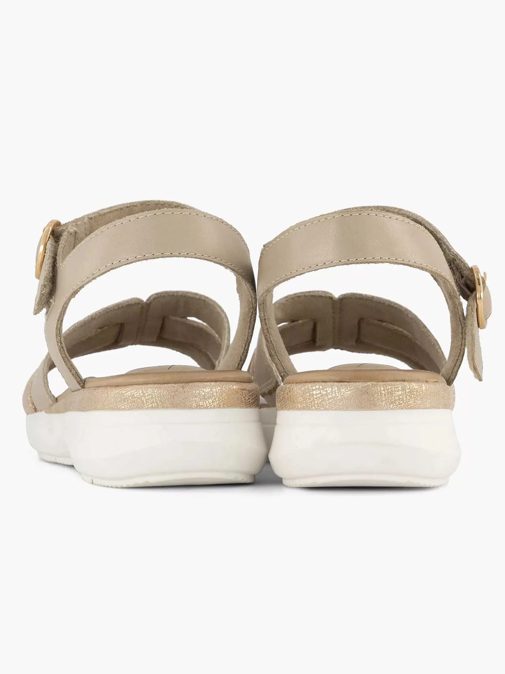 Medicus Comfort Schoenen-Beige Comfort Sandaal