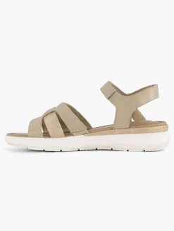 Medicus Comfort Schoenen-Beige Comfort Sandaal