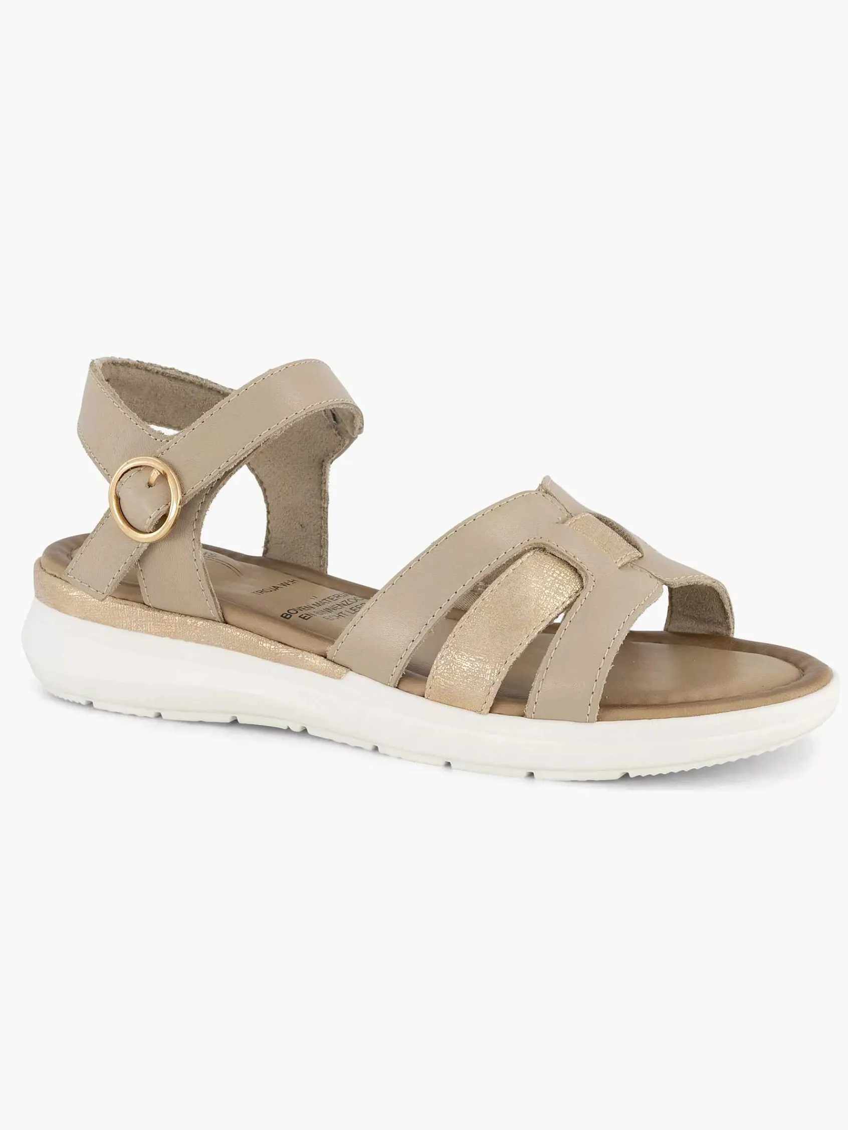 Medicus Comfort Schoenen-Beige Comfort Sandaal