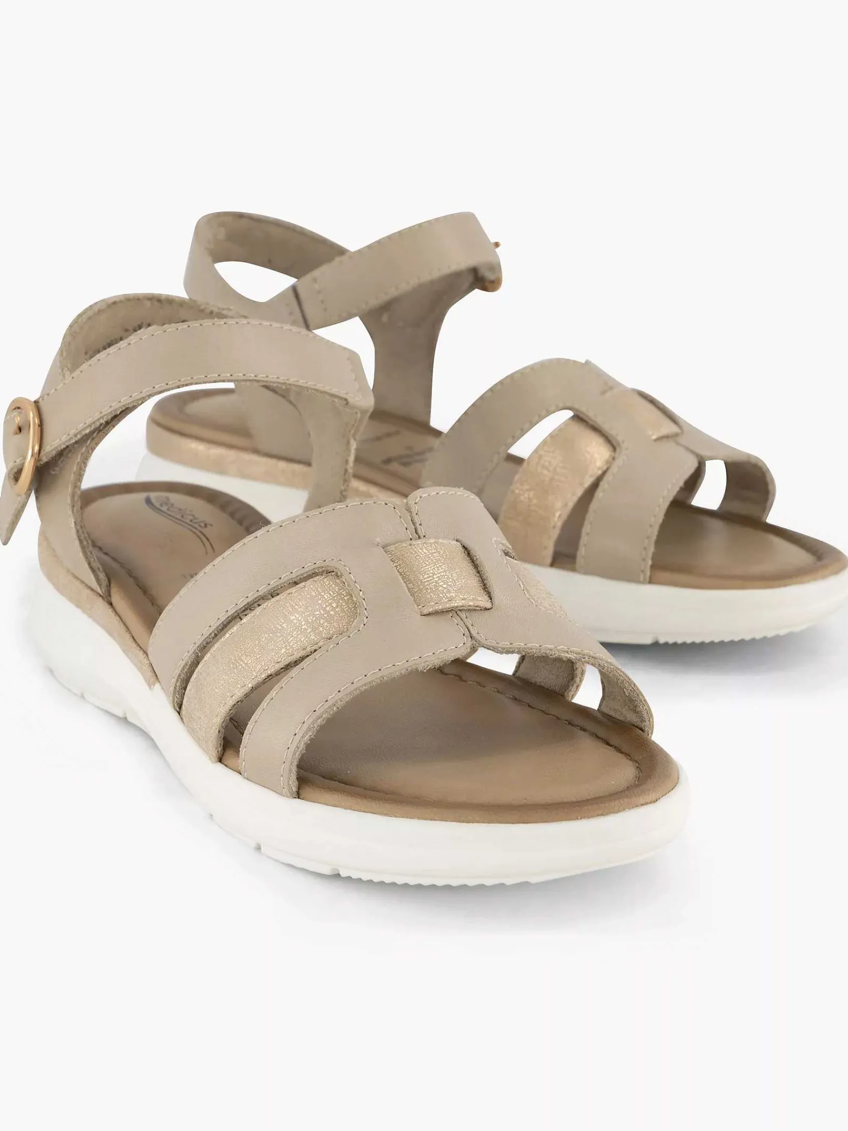 Medicus Comfort Schoenen-Beige Comfort Sandaal