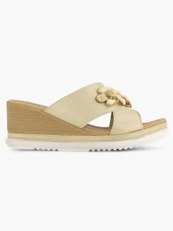 Easy Street Comfort Schoenen-Beige Comfort Slipper