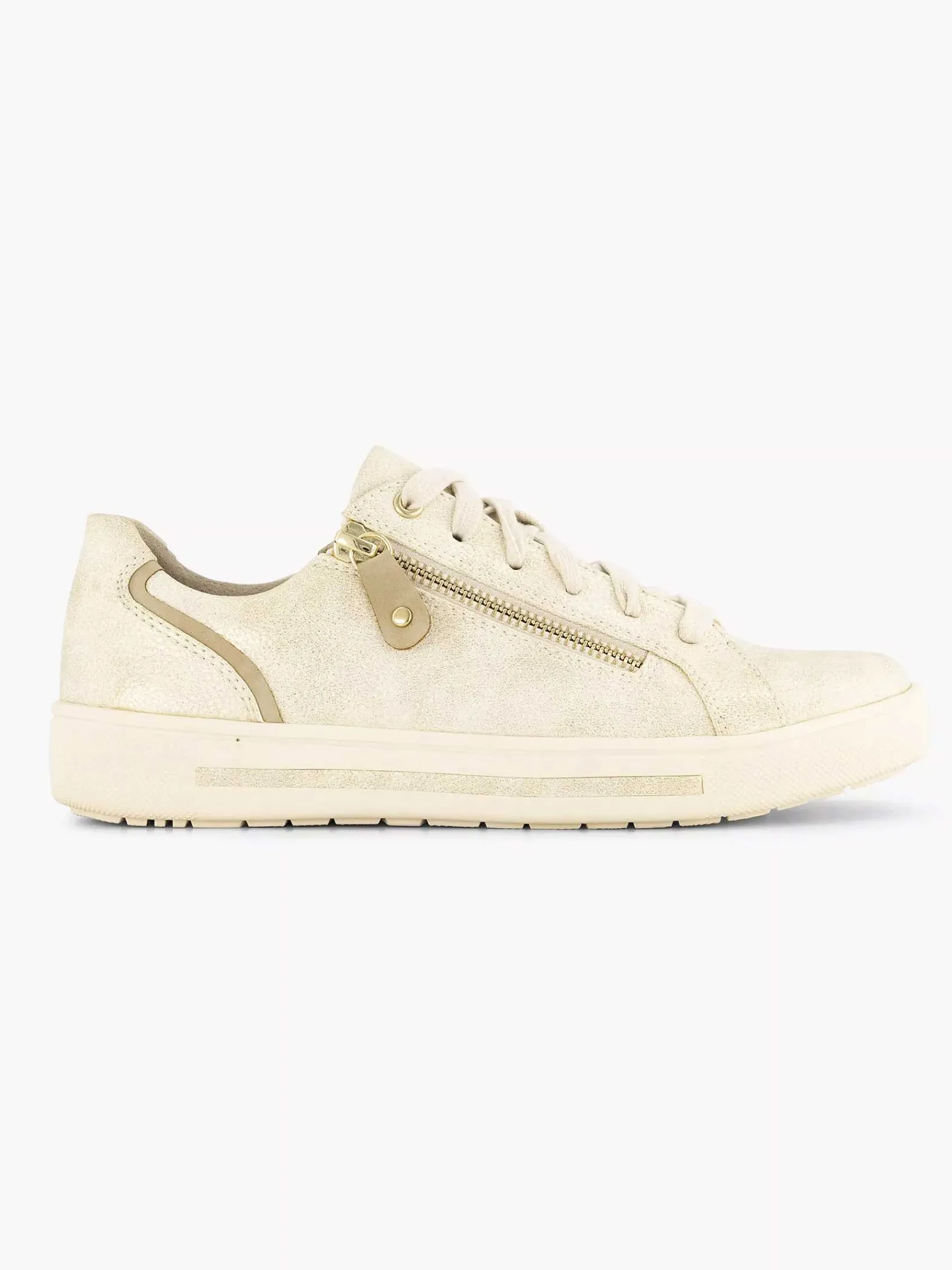 Easy Street Comfort Schoenen-Beige Comfort Sneaker