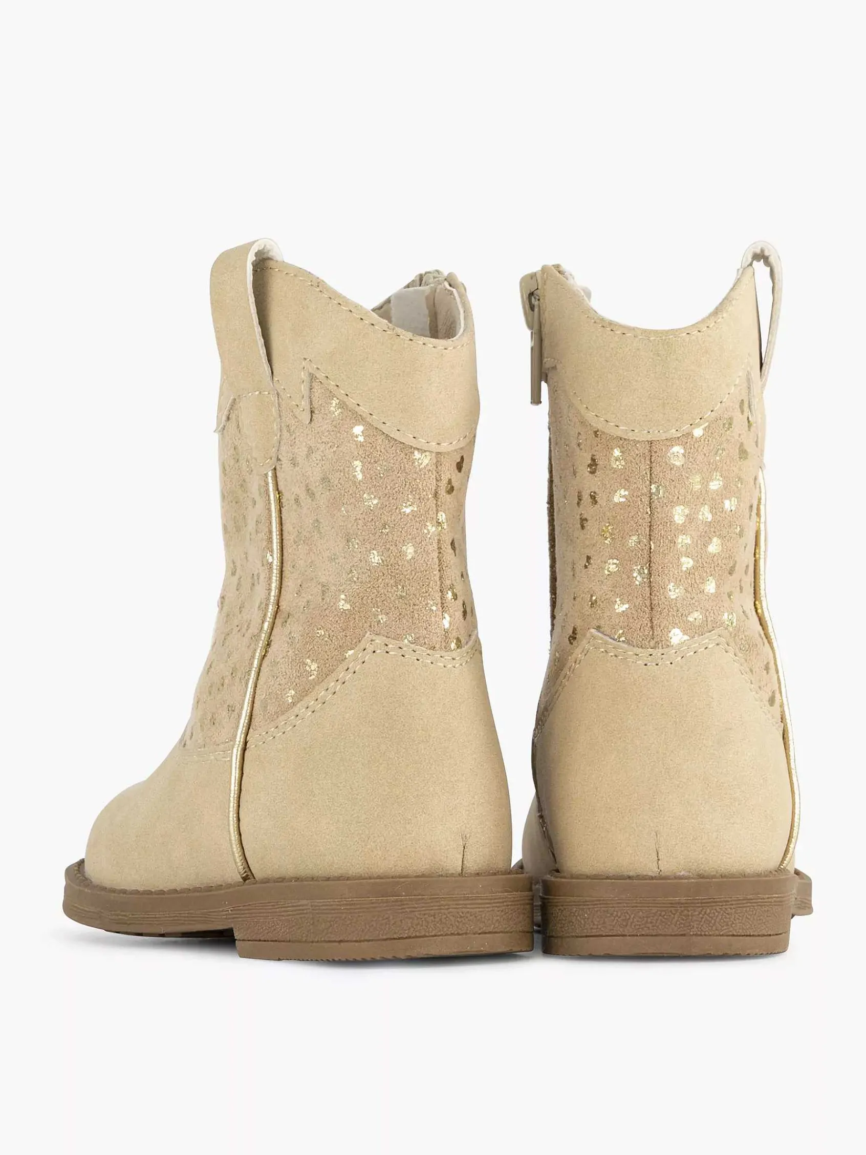 Graceland Jongensschoenen-Beige Cowboy Laars