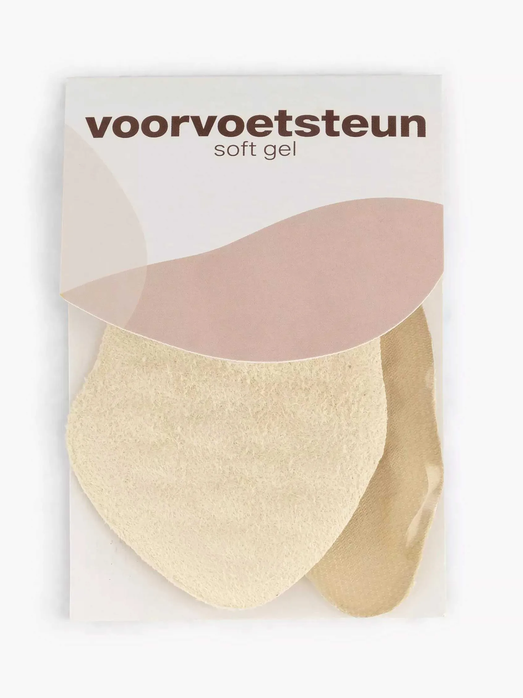 vanHaren Jongensschoenen-Beige 3D Gel - Voorvoetsteun