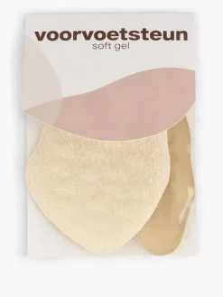 vanHaren Jongensschoenen-Beige 3D Gel - Voorvoetsteun