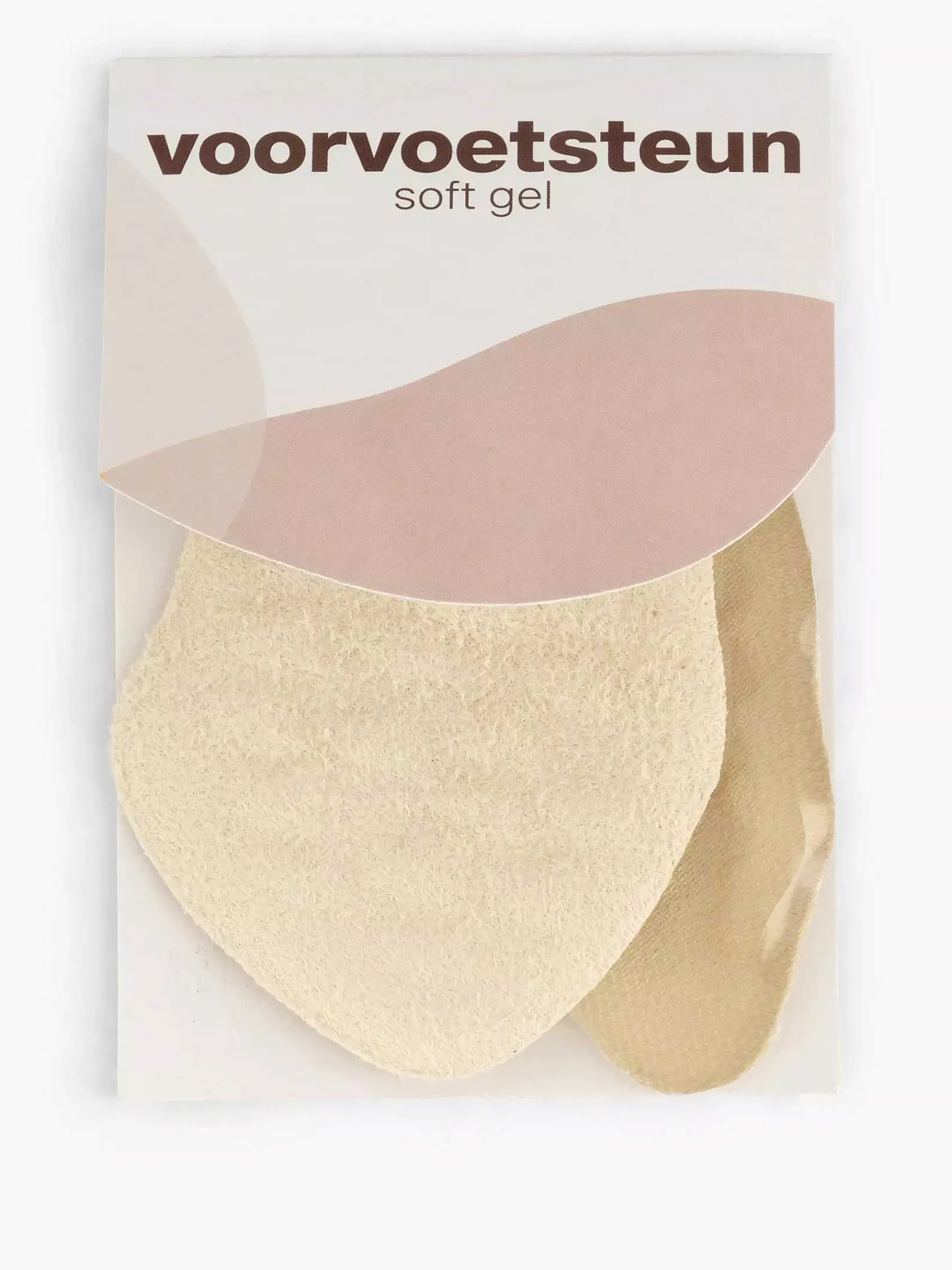 vanHaren Jongensschoenen-Beige 3D Gel - Voorvoetsteun