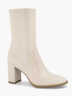 Graceland Enkellaarzen & Boots-Beige Enkellaars Hak