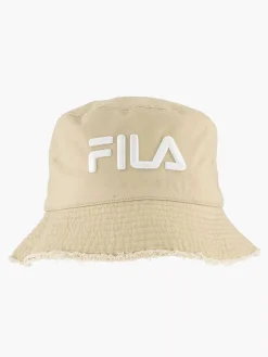 FILA Online Exclusive Accessoires-Beige Bucket Hat Mit