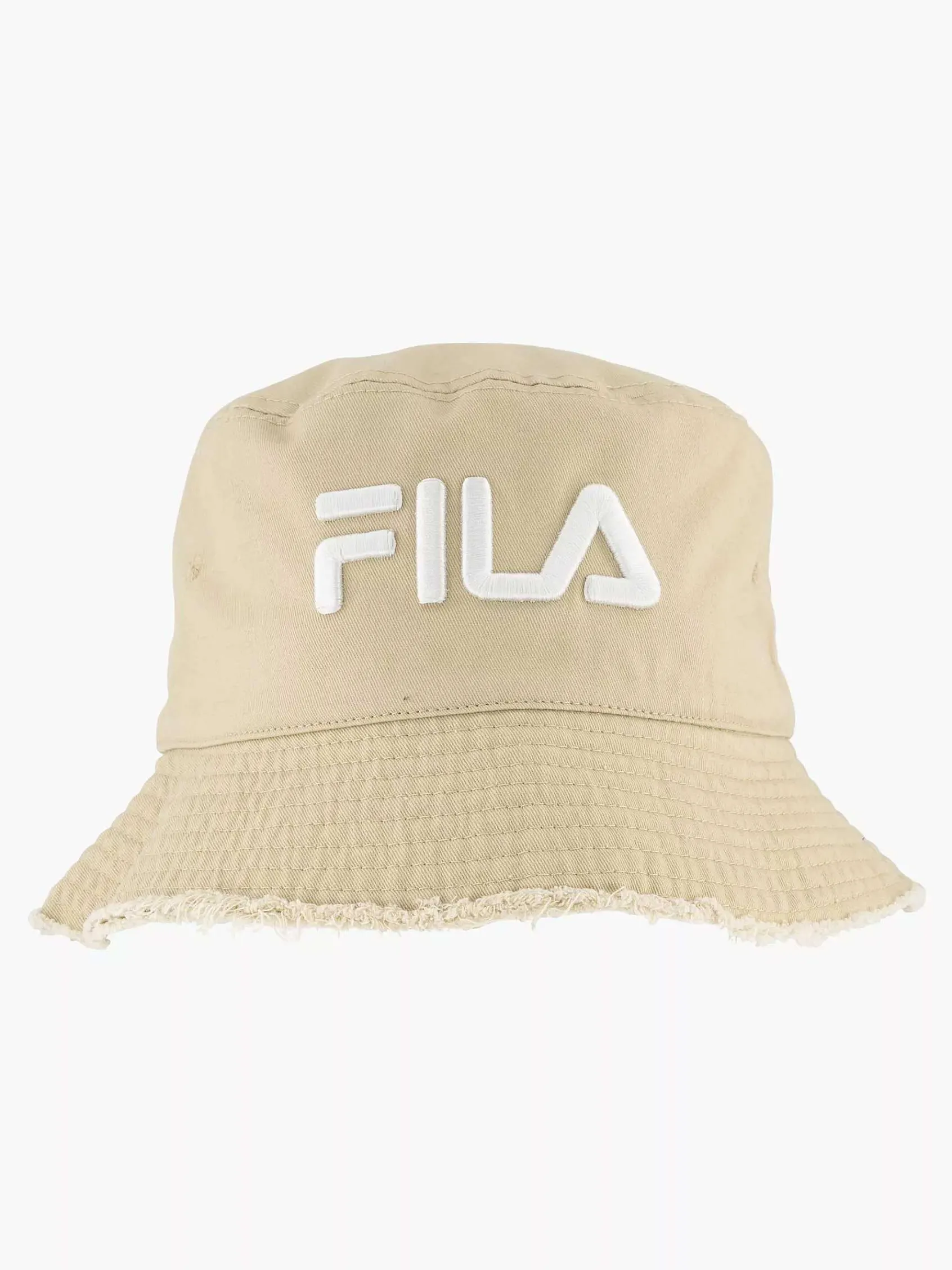 FILA Online Exclusive Accessoires-Beige Bucket Hat Mit