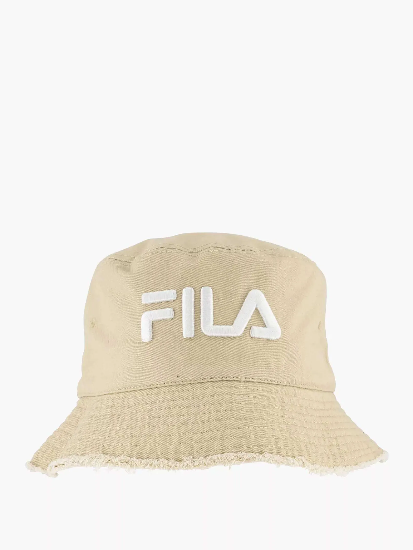 FILA Online Exclusive Accessoires-Beige Bucket Hat Mit