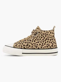 Graceland Babyschoenen-Beige Hoge Canvas Sneaker