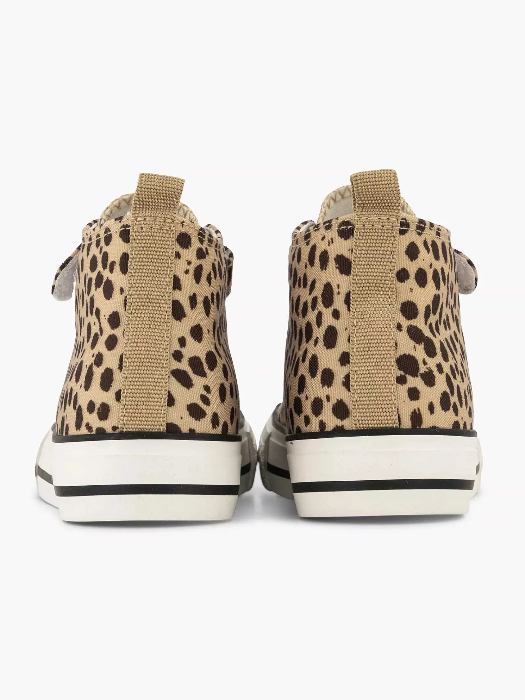 Graceland Babyschoenen-Beige Hoge Canvas Sneaker