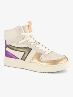 Oxmox Sneakers-Beige Hoge Sneaker