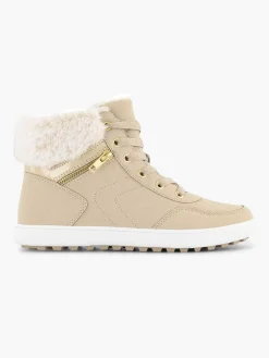 Graceland Sneakers-Beige Hoge Sneaker