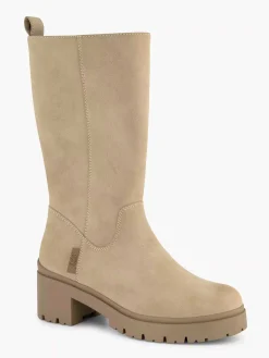 Oxmox Jongensschoenen-Beige Lange Laars