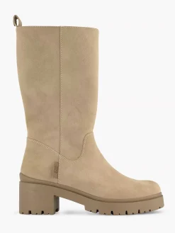 Oxmox Jongensschoenen-Beige Lange Laars