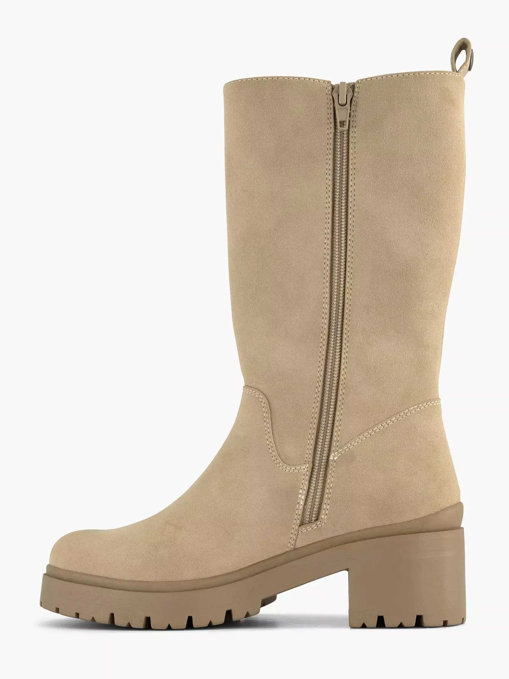 Oxmox Jongensschoenen-Beige Lange Laars