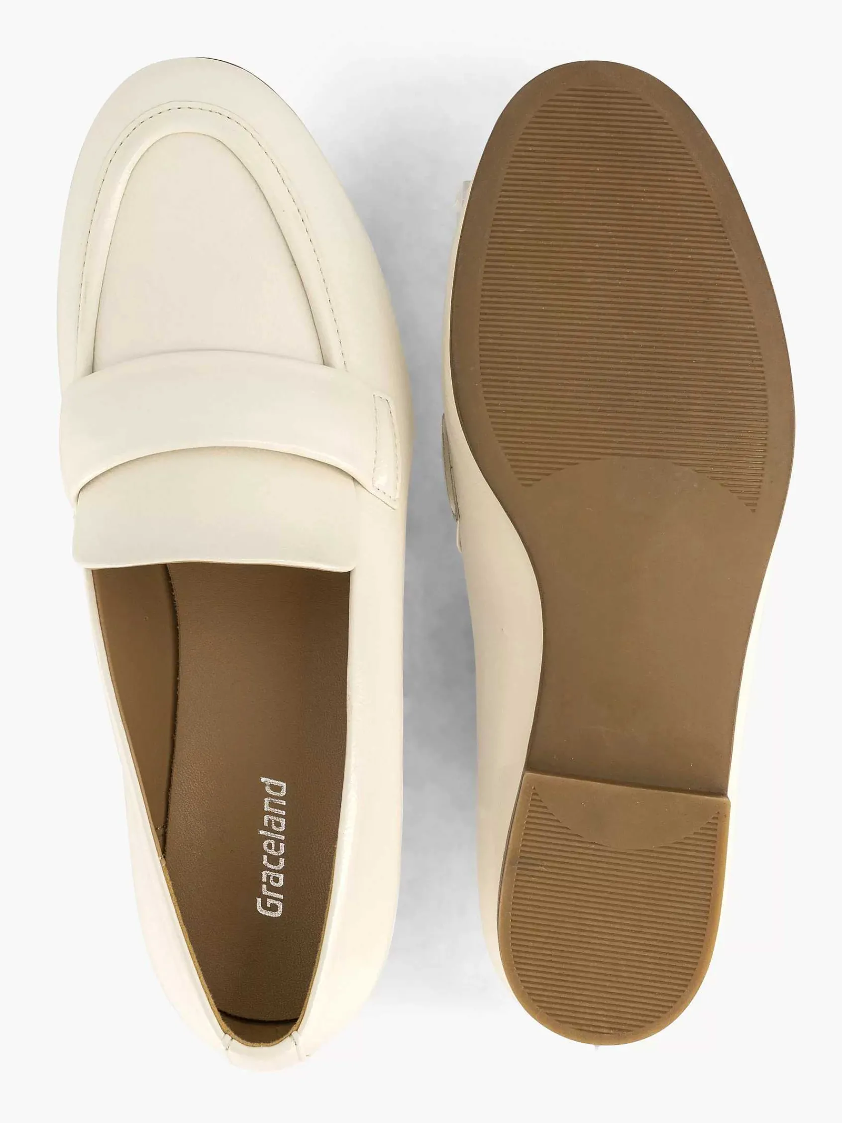 Graceland Instappers-Beige Loafer