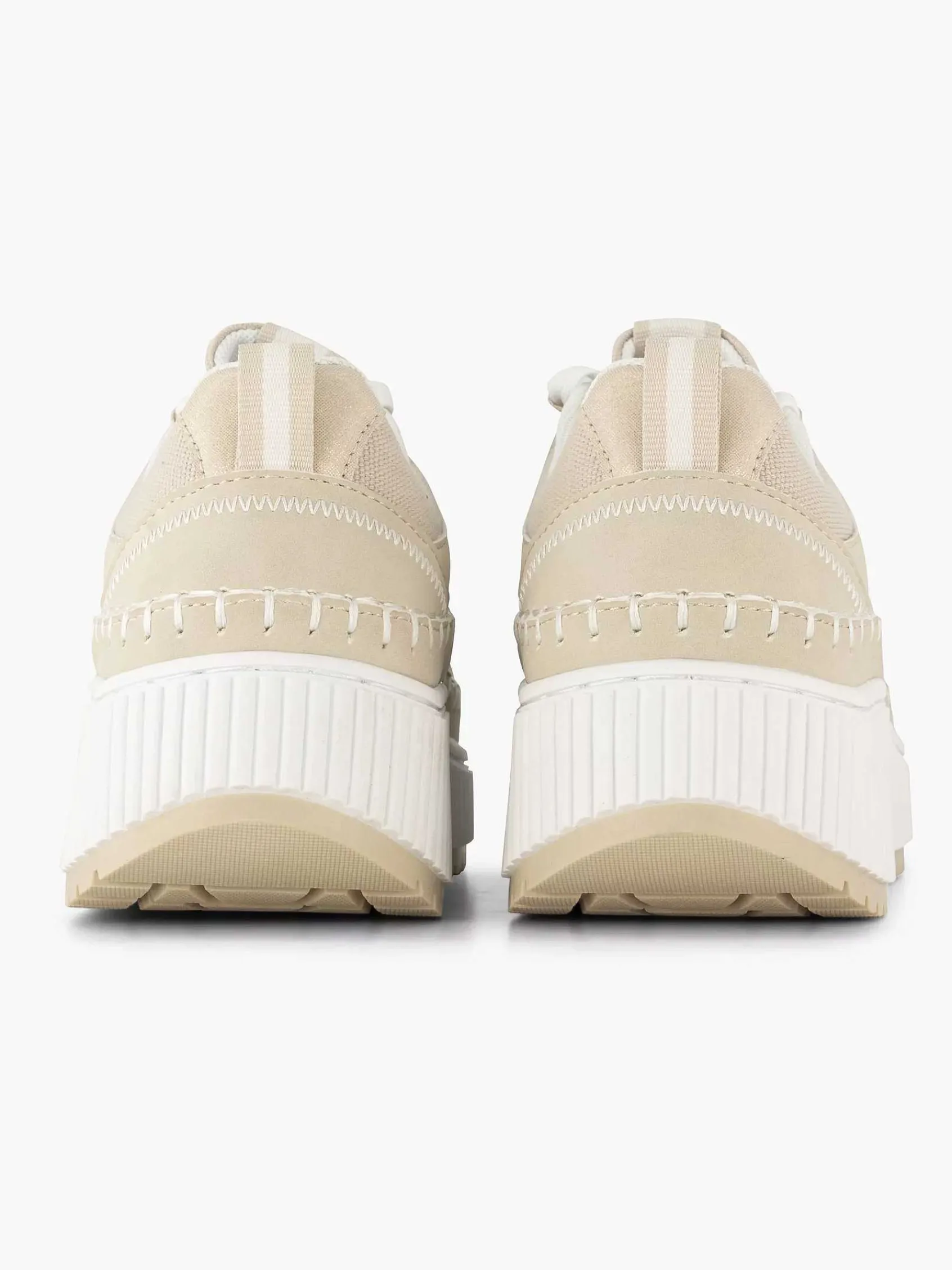 Oxmox Sneakers-Beige Platform Sneaker
