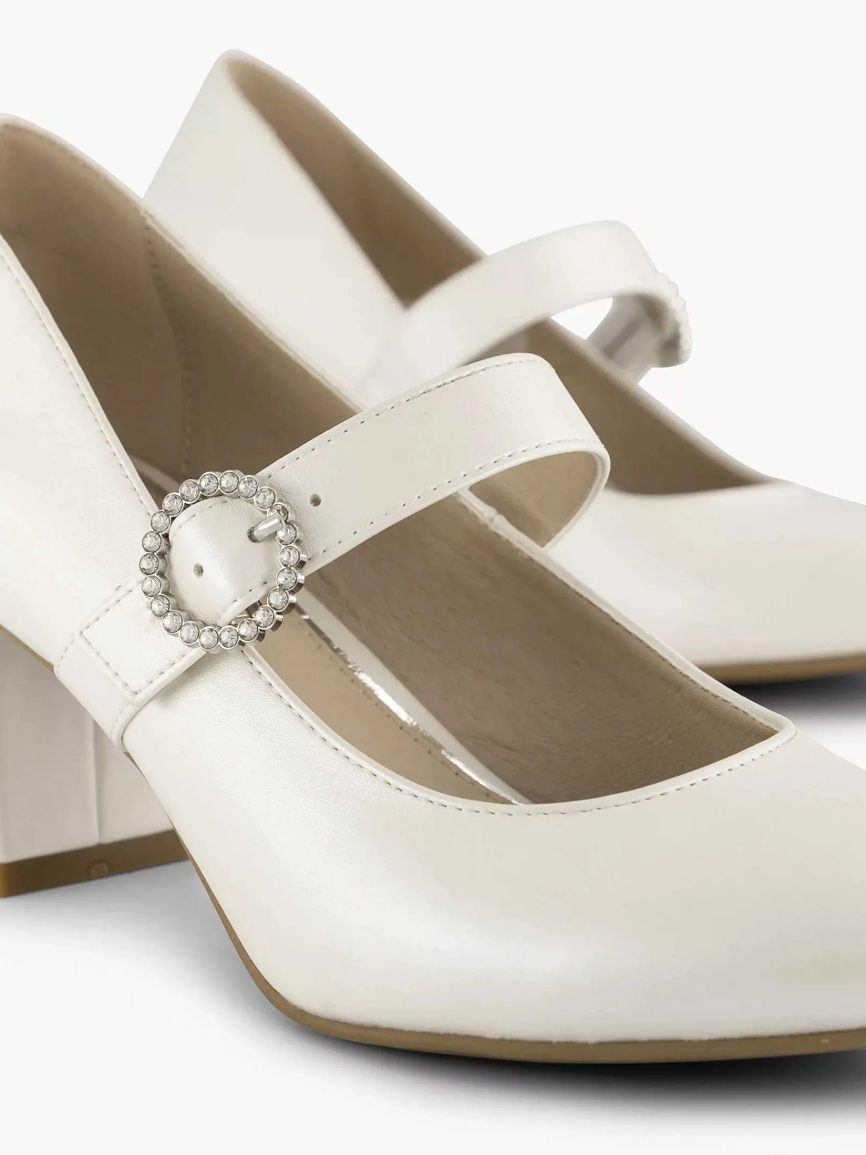 Graceland Pumps-Beige Pump Gesp