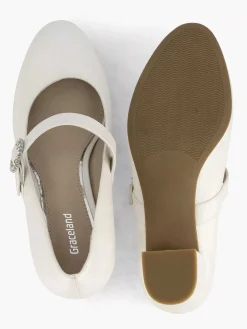 Graceland Pumps-Beige Pump Gesp