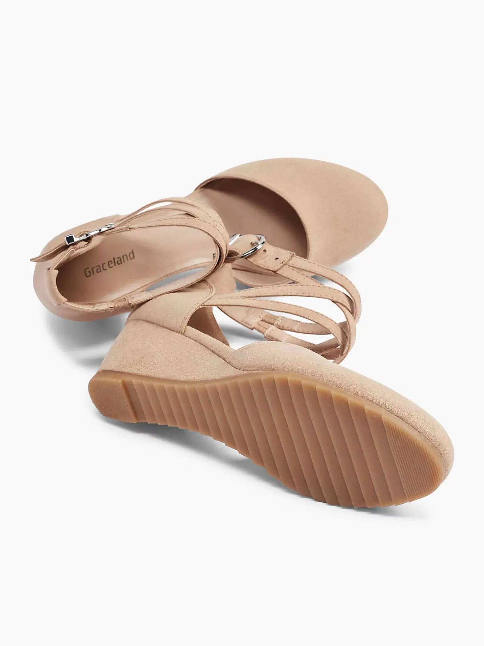 Graceland Pumps-Beige Pump Gesp