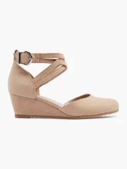 Graceland Pumps-Beige Pump Gesp