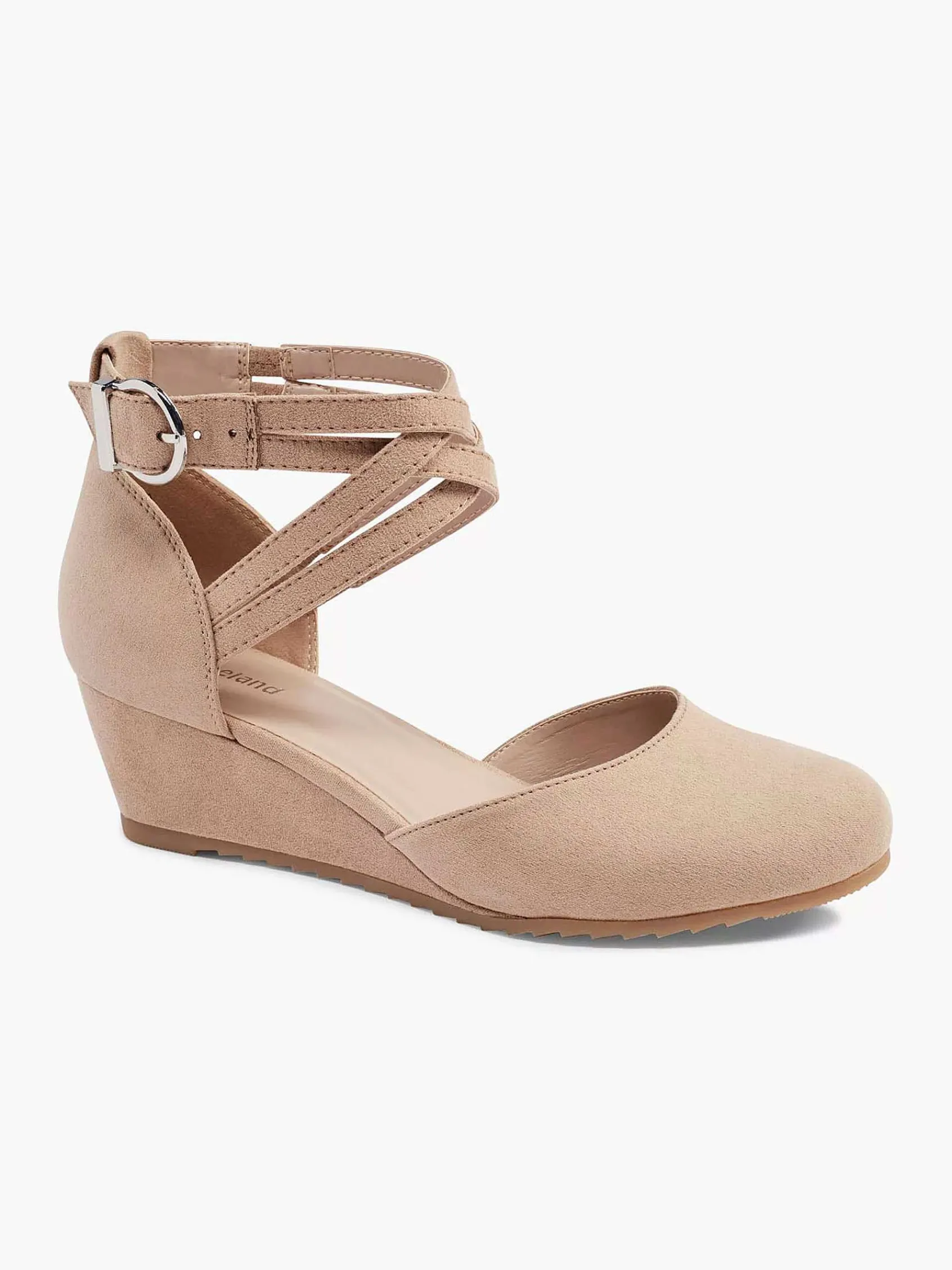 Graceland Pumps-Beige Pump Gesp