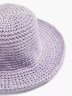 Graceland Online Exclusive Accessoires-Beige Rieten Hoed