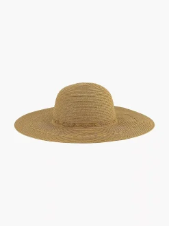 Graceland Online Exclusive Accessoires-Beige Rieten Strandhoed