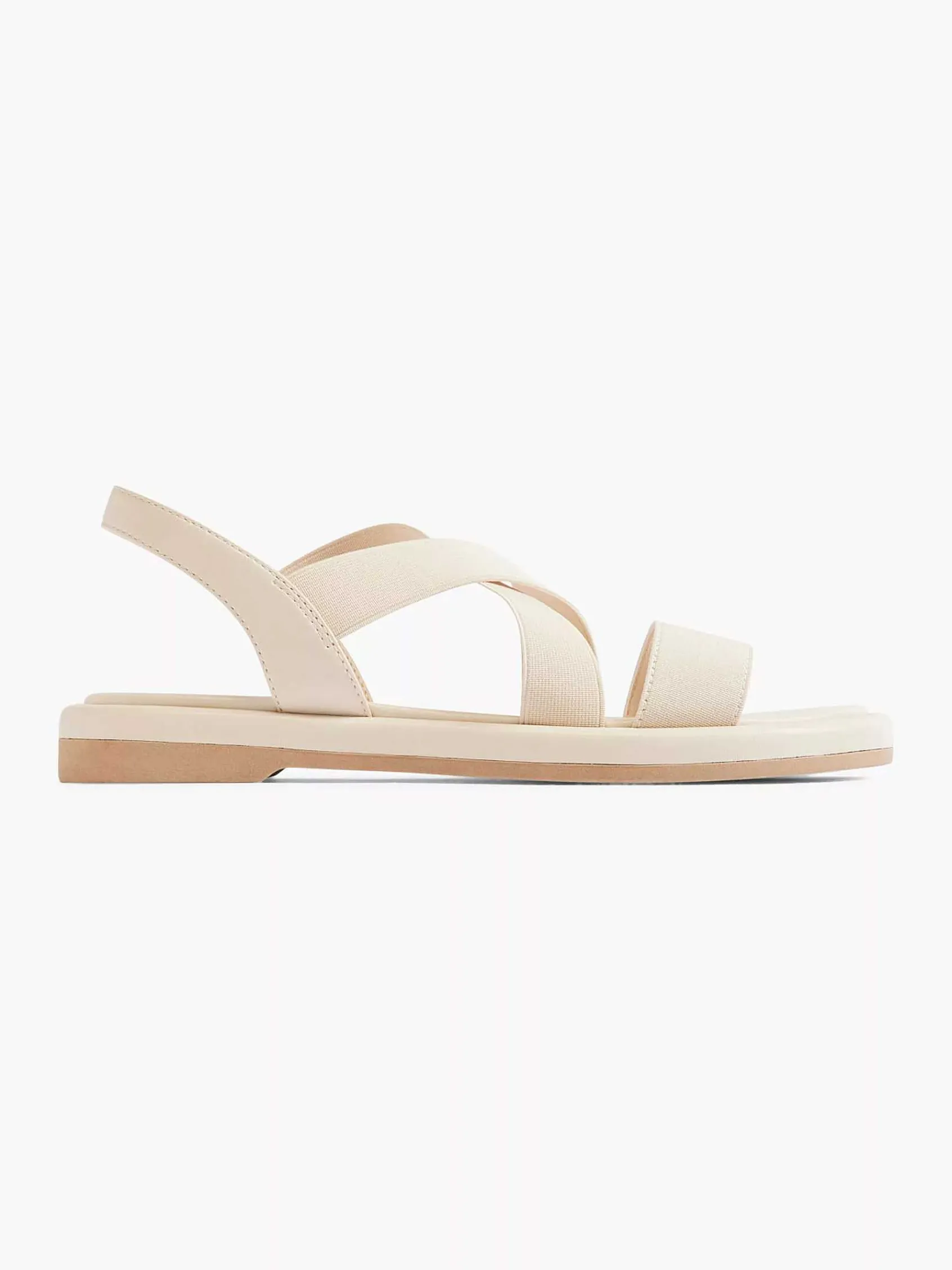 Graceland Sandalen-Beige Sandaal