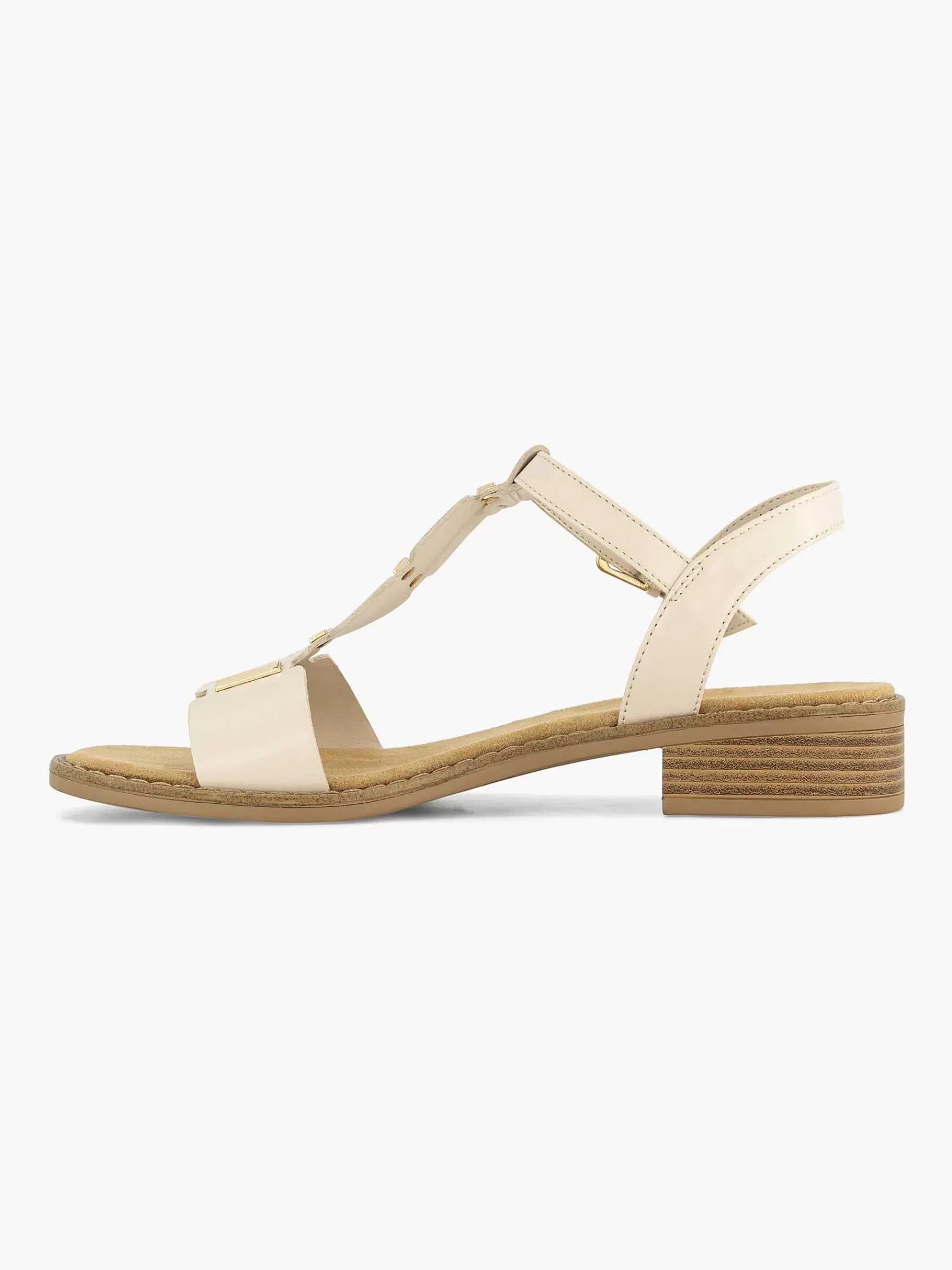 Graceland Sandalen-Beige Sandaal