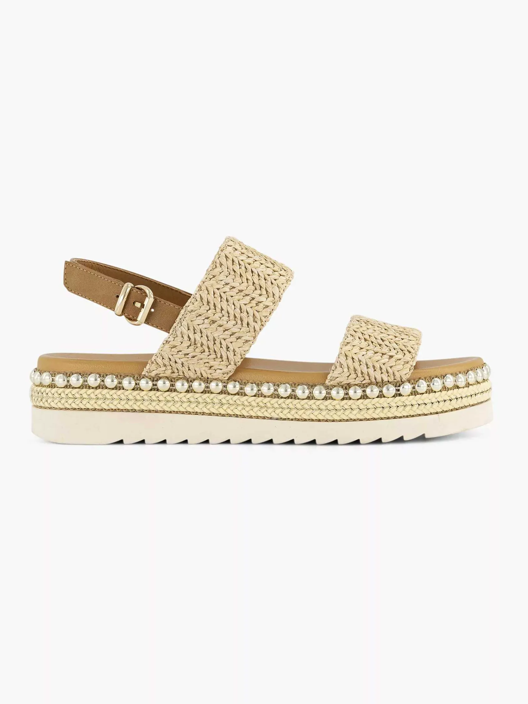 Graceland Sandalen-Beige Sandaal