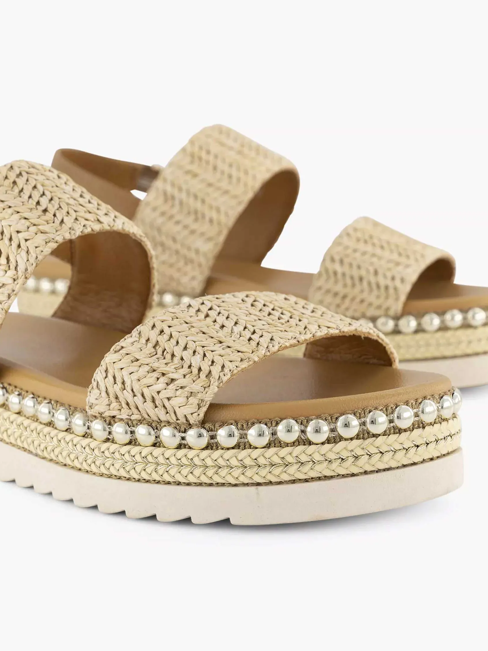 Graceland Sandalen-Beige Sandaal