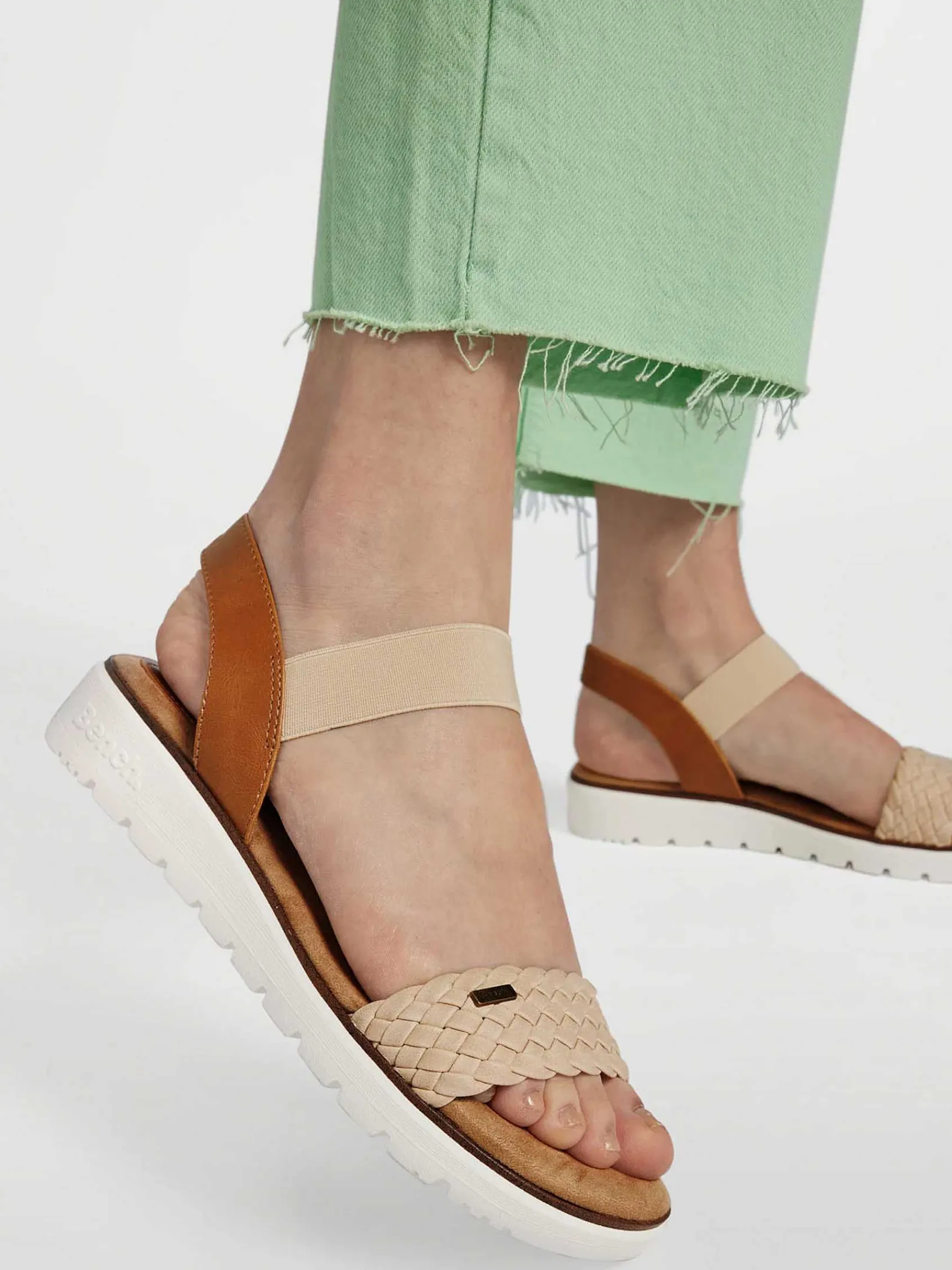 Bench Sandalen-Beige Sandaal