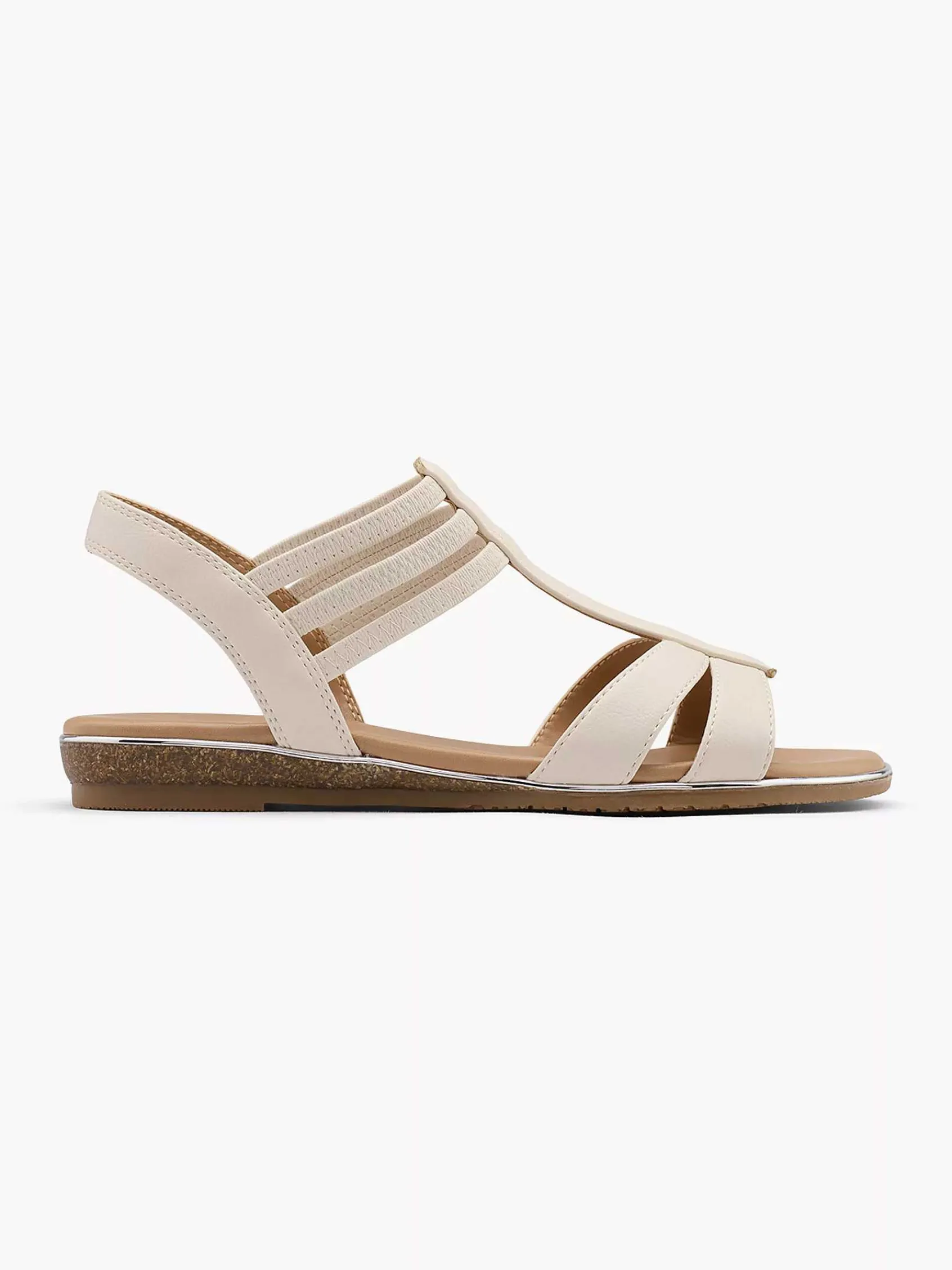 Graceland Sandalen-Beige Sandaal